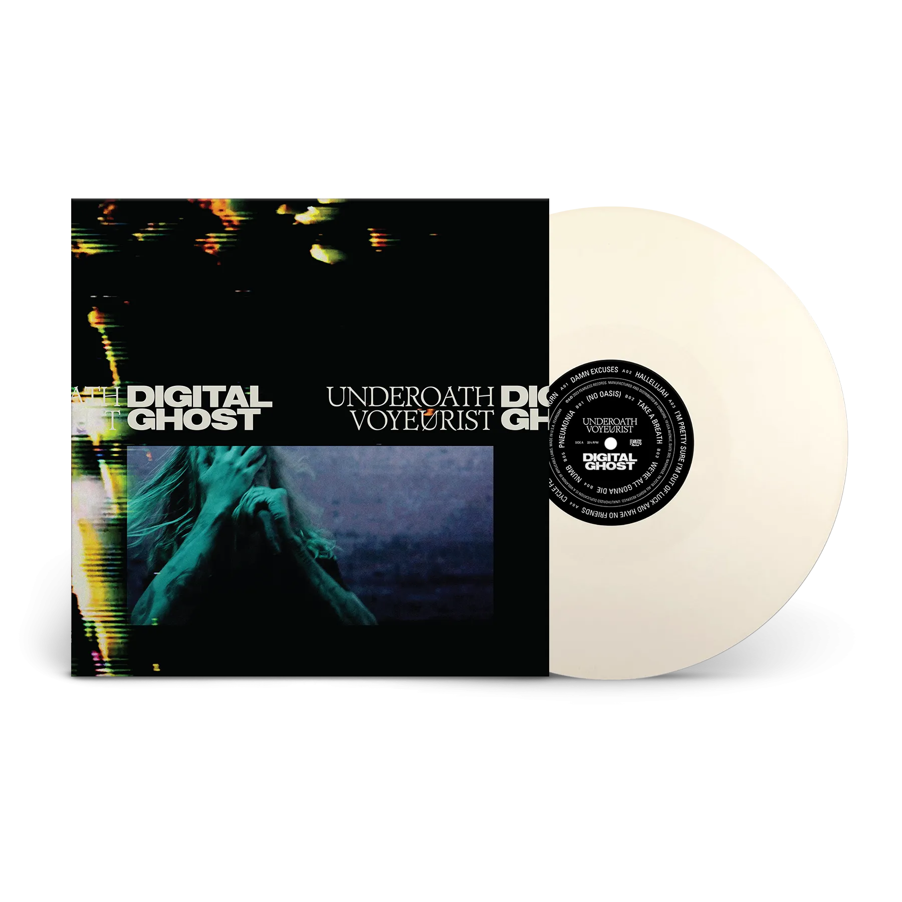 UNDEROATH ‘VOYEURIST | DIGITAL GHOST’ LP (Limited Edition – Only 300 Made, Bone Vinyl)