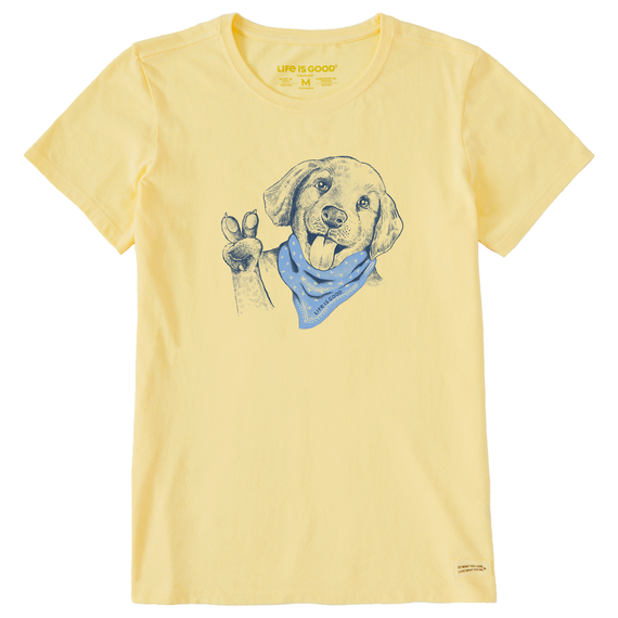 Women's Peaceful Puppy Crusher Tee