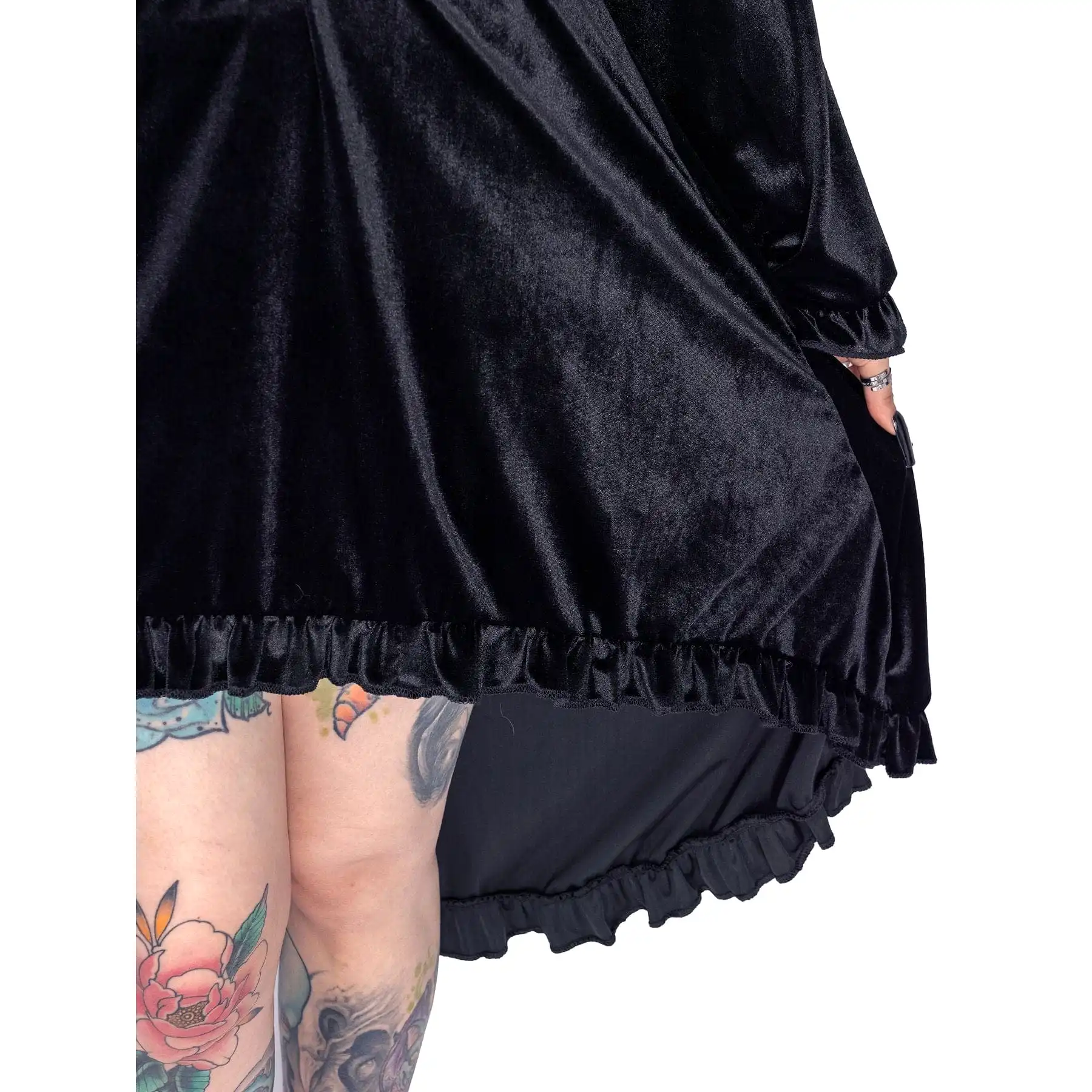 WRAITH DRESS - BLACK