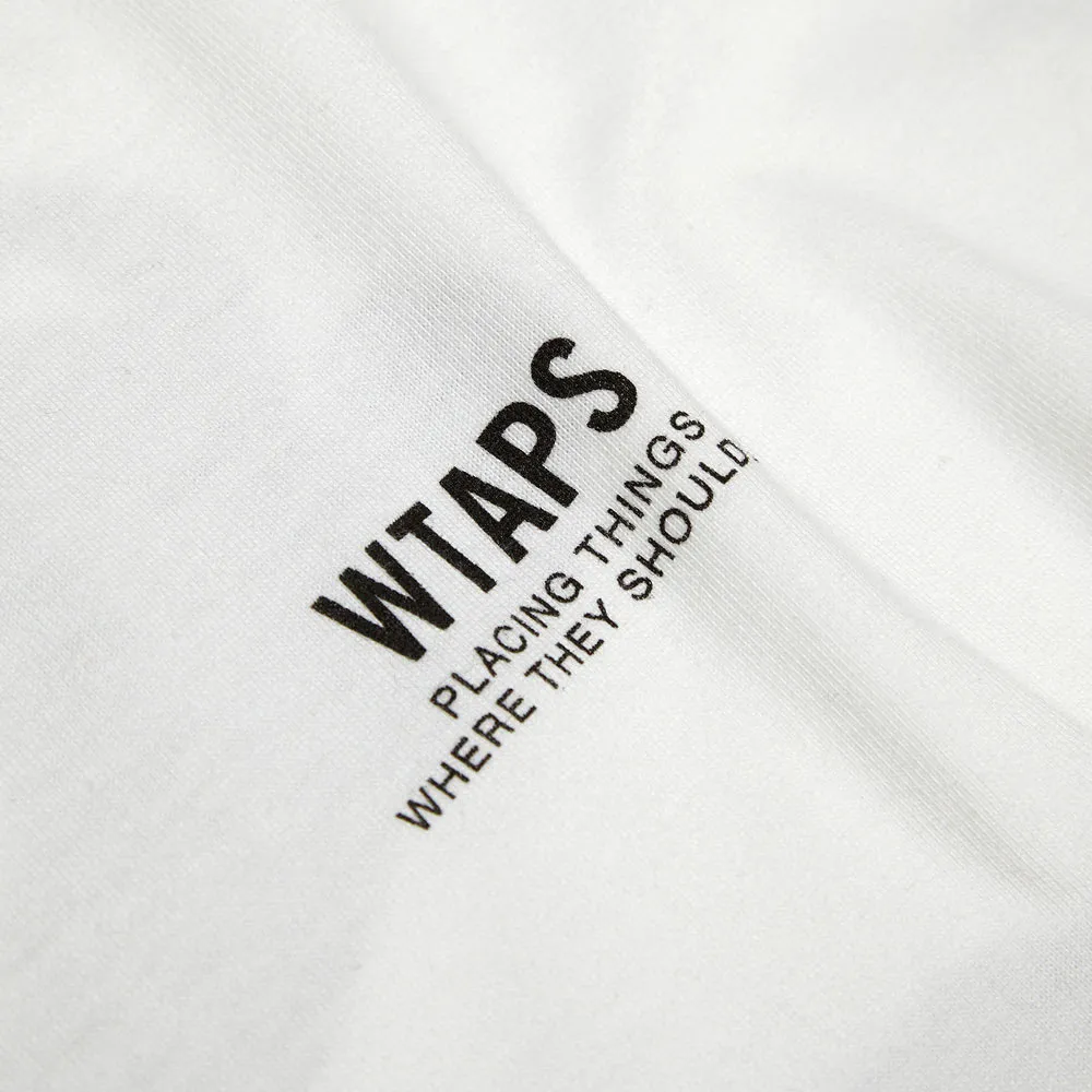 WTAPS Cross Bone TeeWhite