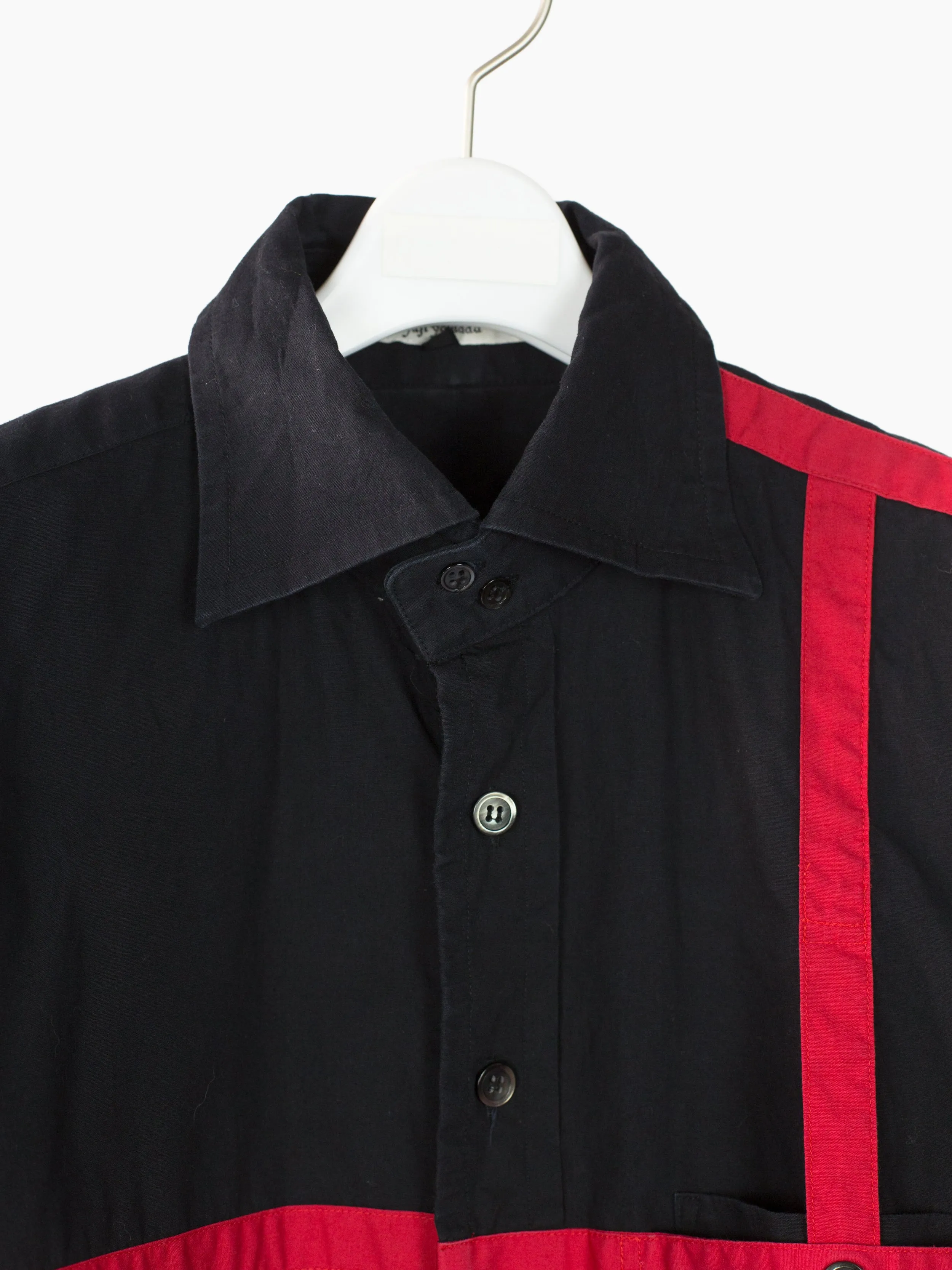 Yuji Yamada 90s Red Cage Harness Shirt